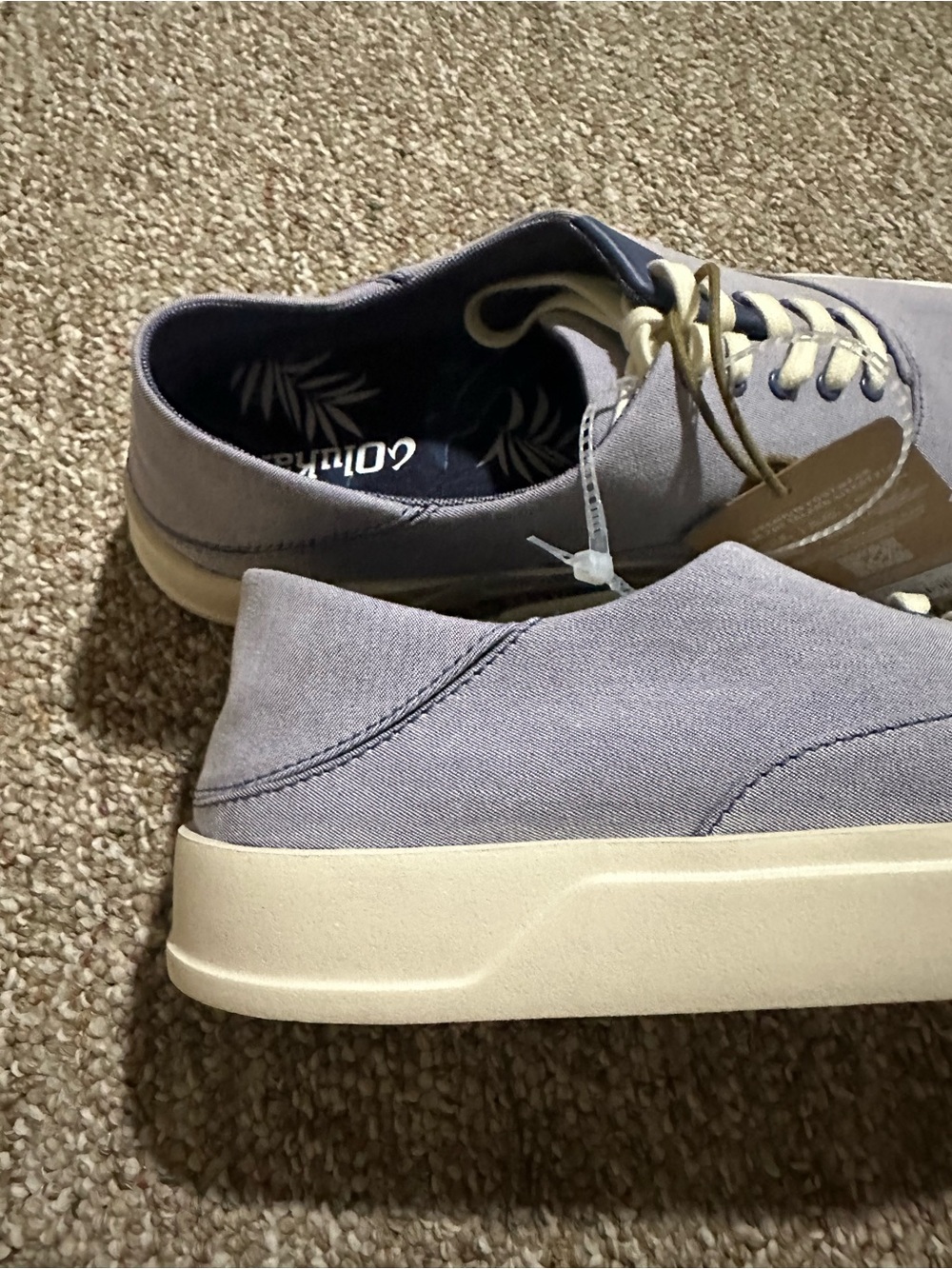 OLUKAI TRADEWIND Men’s Sneakers Navy Size 10 - Picture 3 of 7